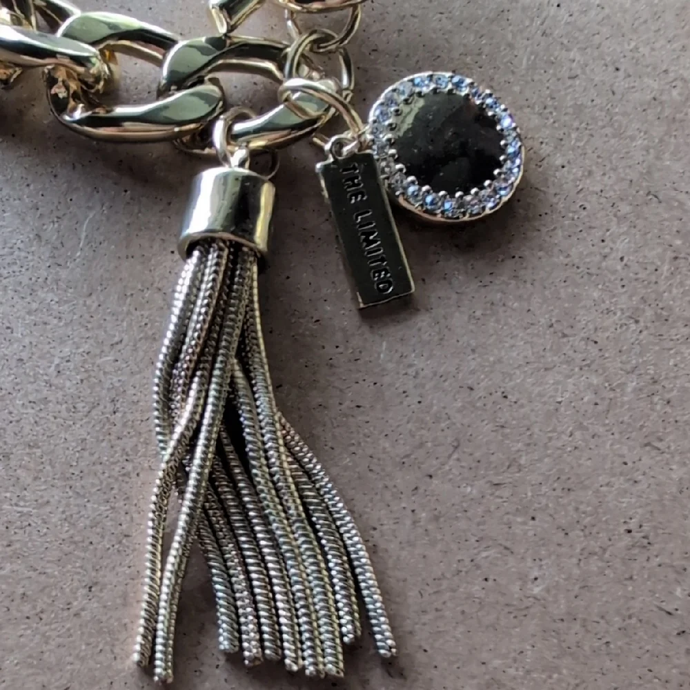 The Limited Gold Chain Bracelet with Bold Charms